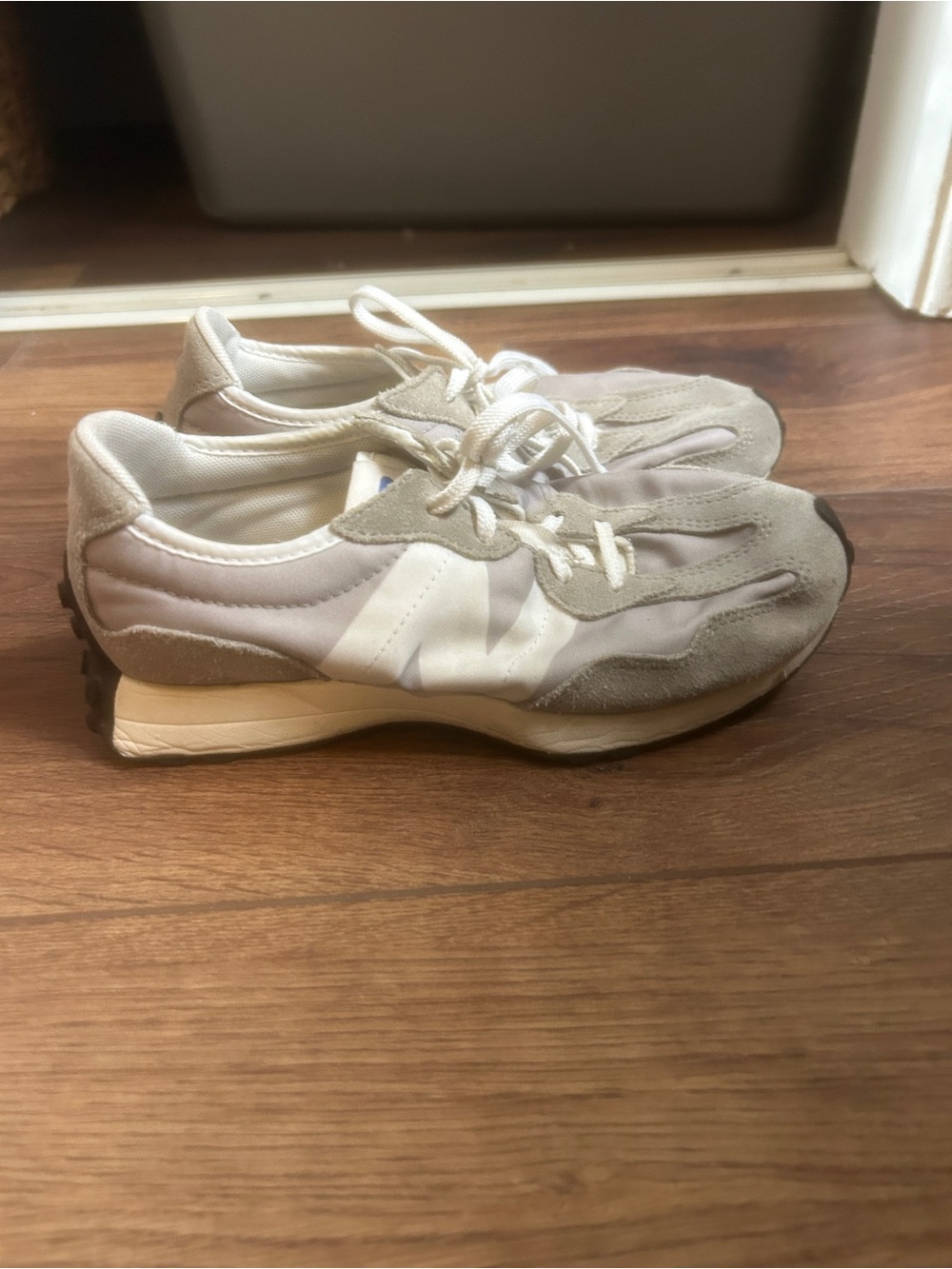New balance Gray & White Women's Running Sneakers